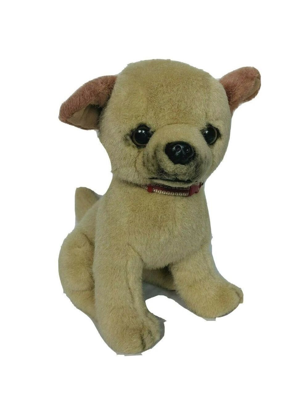 Martha Stewart Tan Puppy Dog Plush Stuffed Animal Fiesta